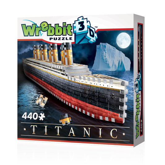 Wrebbit 3D Titanic Jigsaw Puzzle - 440 Pieces