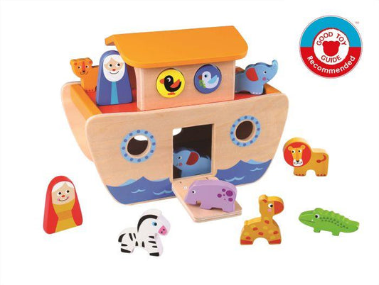 Noah's Ark Wooden Activity Toy