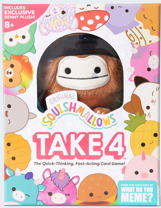 Squishmallows TAKE 4 Card Game