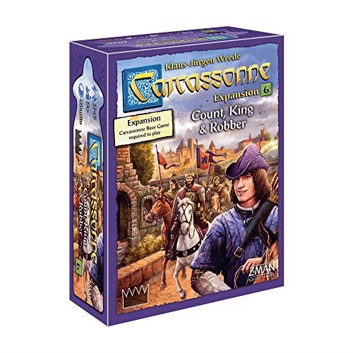 Carcassonne: Count, King & Robber Expansion 6 (English 2018 2nd Ed) Board Game