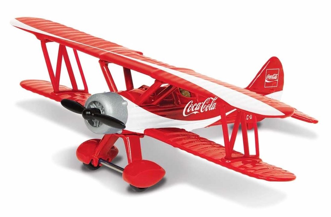 Stearman Coca Cola Corgi Model Plane