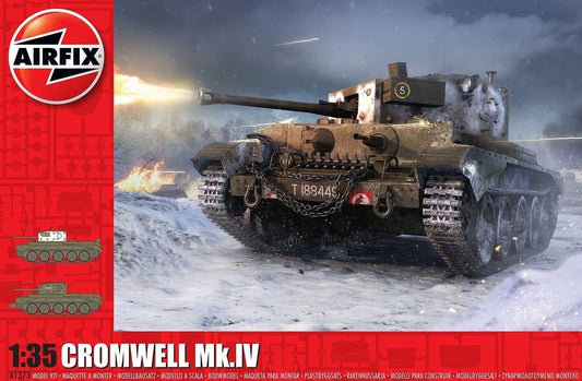 Airfix Cruiser Mk.VIII A27M Cromwell Mk.IV 1:35 Tank Model Kit