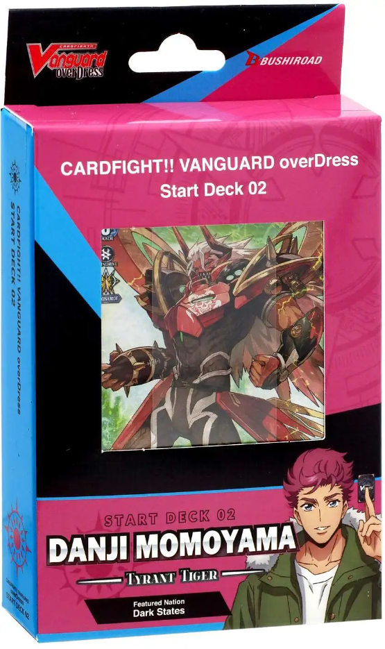Cardfight Vanguard TCG: overDress - Danji Momoyama Tyrant Tiger Start Deck 02