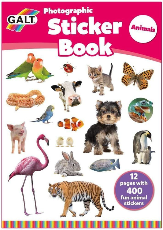 Galt Toys - Animals Photographic Sticker Book