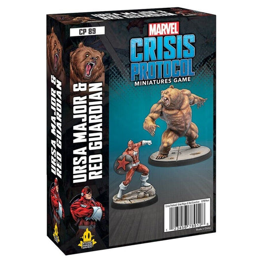Ursa Major & Red Guardian: Marvel Crisis Protocol Miniatures