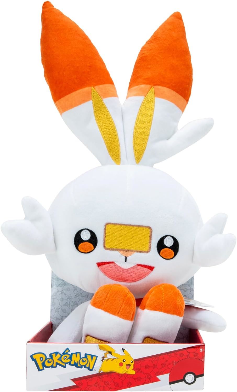 Pokemon 12 Inch Plush Scorbunny Soft Toy