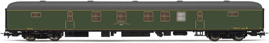 Electrotren RENFE DGDC-3000 postal van green with yellow stripes in or