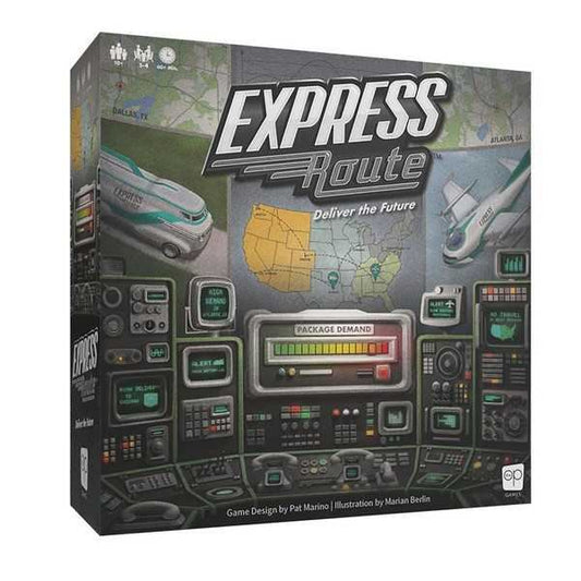 Express Route - Deliver the Future! Board Game