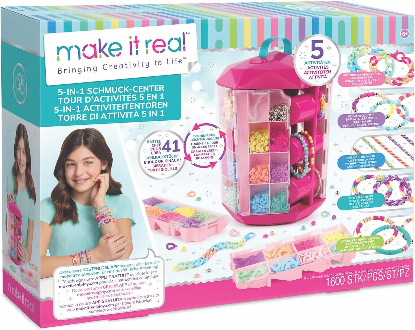Make It Real 5 in 1 Activity Tower