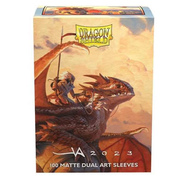 Dragon Shield Signature Series Victor Adam Matte Dual Standard Size The Adameer 100 Sleeves