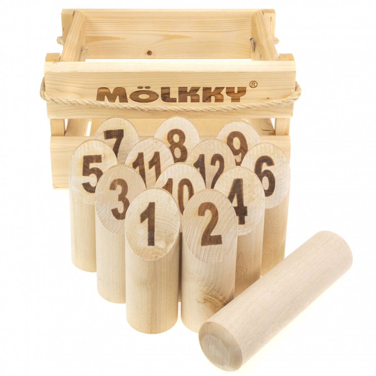Molkky Original - Wooden Crate	