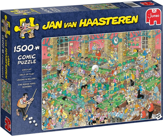 Jumbo Jan van Haasteren Chalk Up! Jigsaw Puzzle - 1500 Pieces