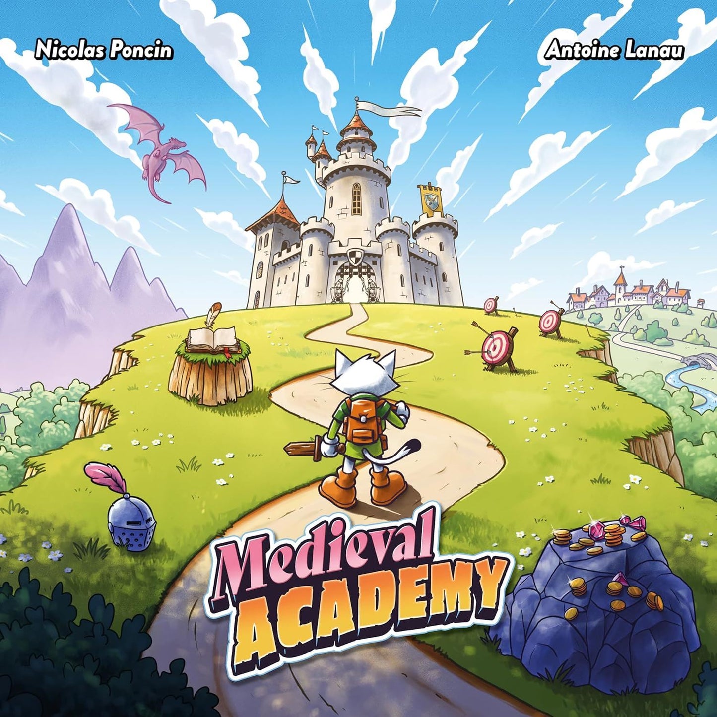 Medieval Academy Board Game