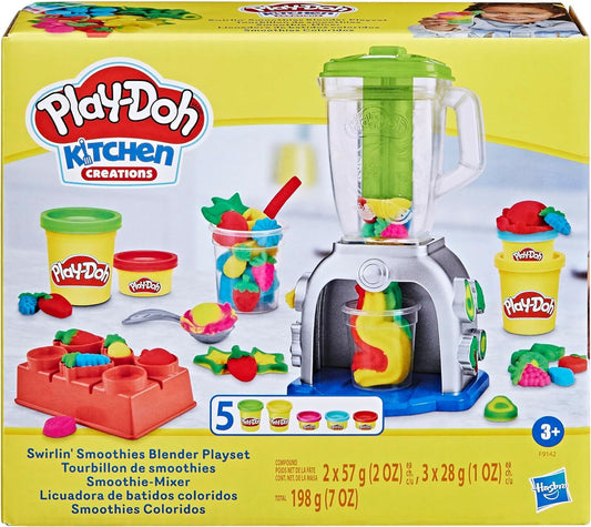Play Doh Swirlin Smoothies Blender Playset