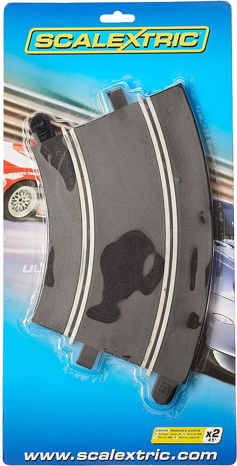 Radius 2 Curve 45? (Set Of 2) Scalextric Accessory Pack