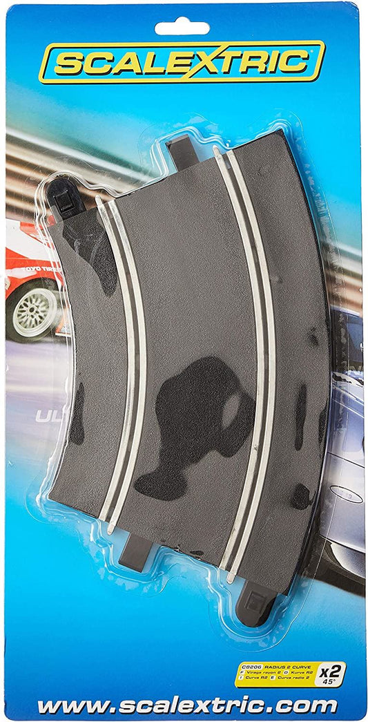 Radius 2 Curve 45? (Set Of 2) Scalextric Accessory Pack