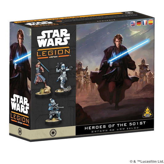 Star Wars: Legion - Heroes of the 501st Miniatures Character Pack