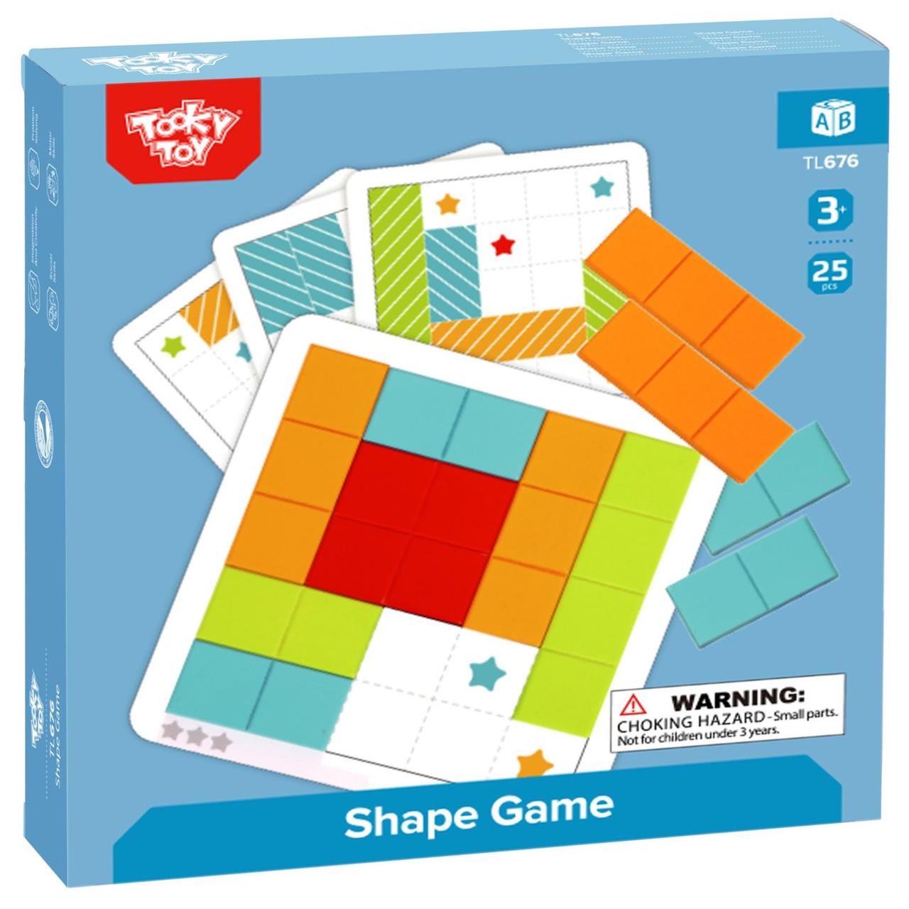 Tooky Toy Wooden Shape Game