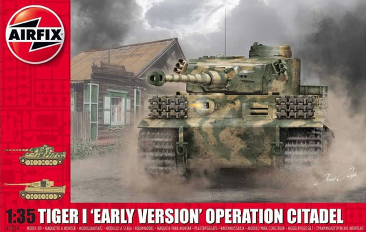 Tiger-1 Early Version - Operation Citadel 1:35 Tank Air Fix Model Kit