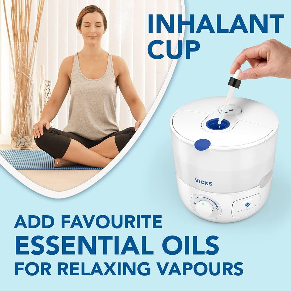 Vicks Top Fill Cool Mist Ultrasonic Humidifier VUL585