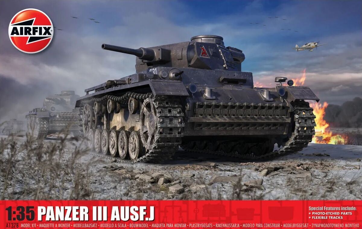 Airfix Panzer III AUSF J Model Kit