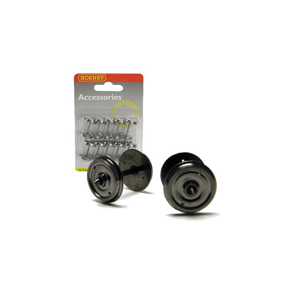 Hornby 14.1mm Coach Wheels - 2 hole (Pack 10)