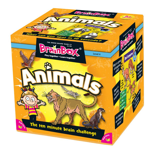 BrainBox Animals (55 Cards) Refresh Card Game