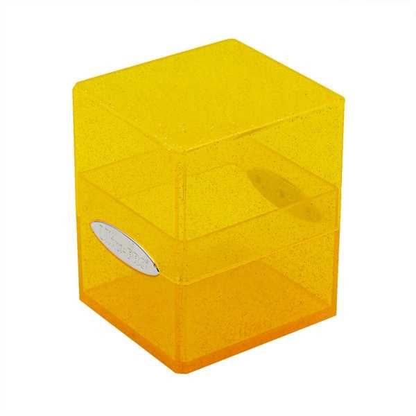 Ultra Pro Satin Cube - Glitter Yellow