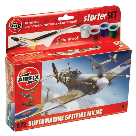 Airfix Starter Set NEW Supermarine Spitfire MkVc Model Kit