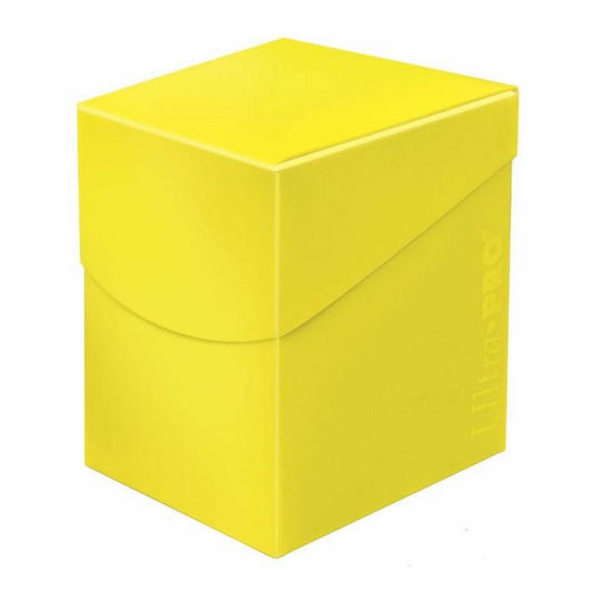 Ultra Pro Eclipse PRO 100+ Deck Box Lemon Yellow