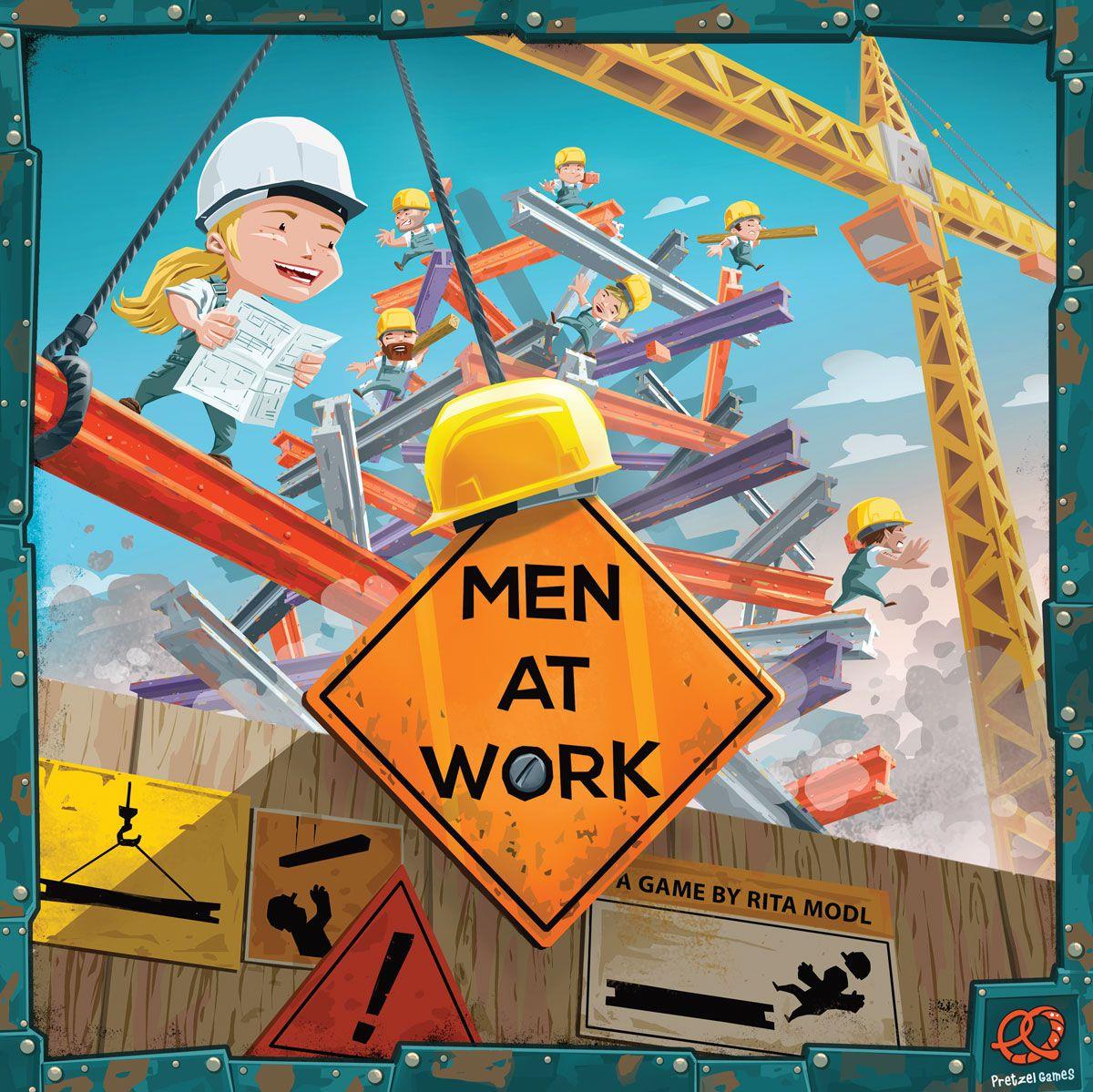 Men at Work Board Game