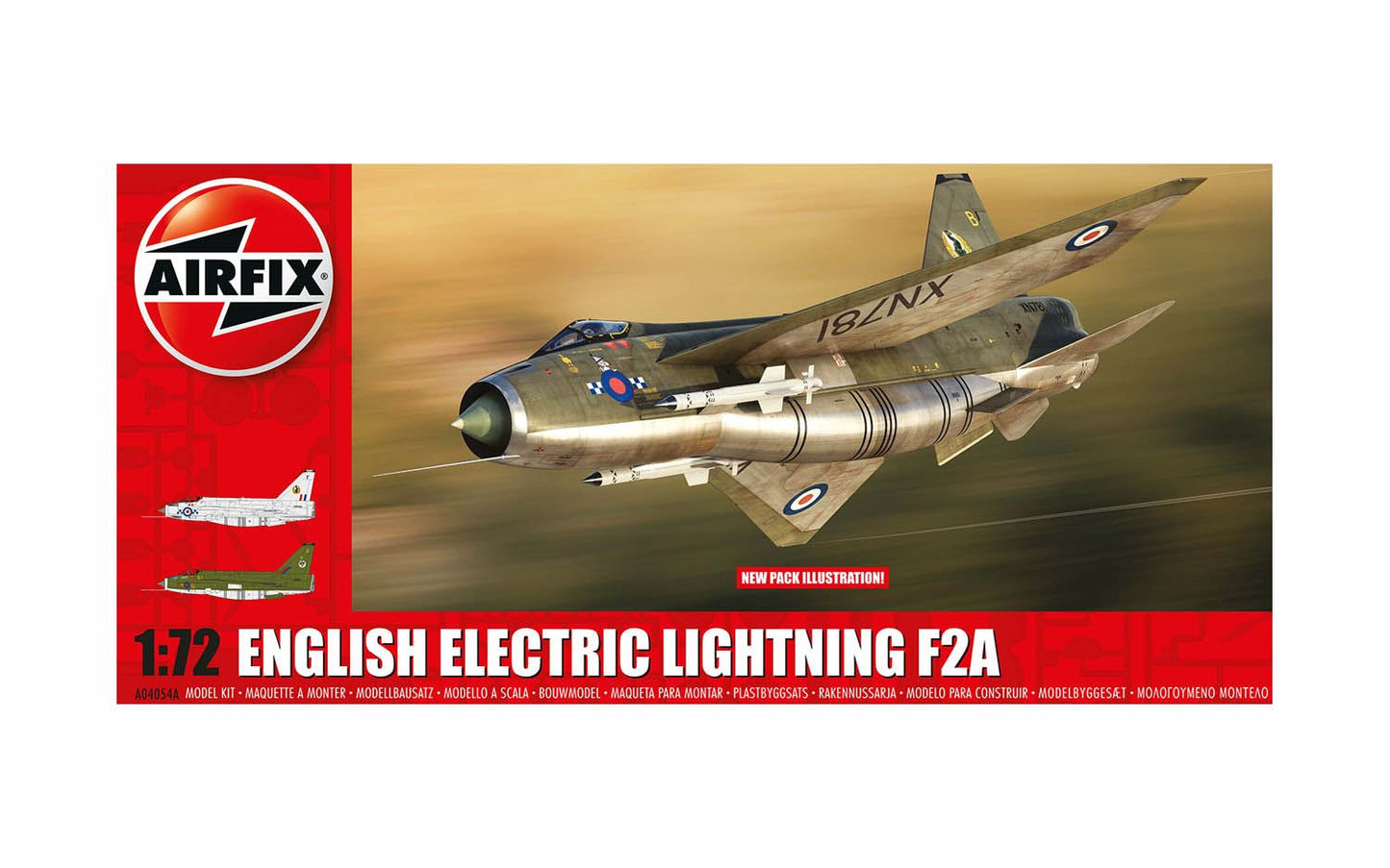 Airfix English Electric Lightning F2A Royal Air Force 1:72 Model Kit