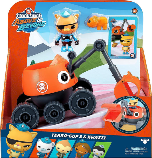 Octonauts S3 Figure & Vehicle - Kwazii & TG-3