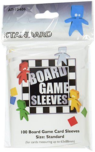 Board Game Sleeves - Standard (fits cards of 63x88mm) - 100 Sleeves