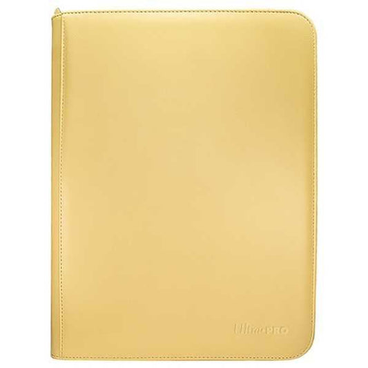 Ultra Pro Vivid 9-Pocket Zippered PRO-Binder - Yellow