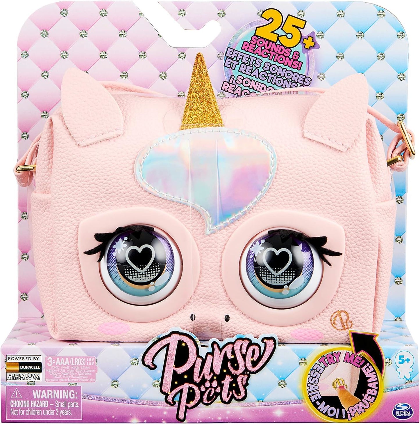 Purse Pets Glamicorn Unicorn Interactive Purse Pet