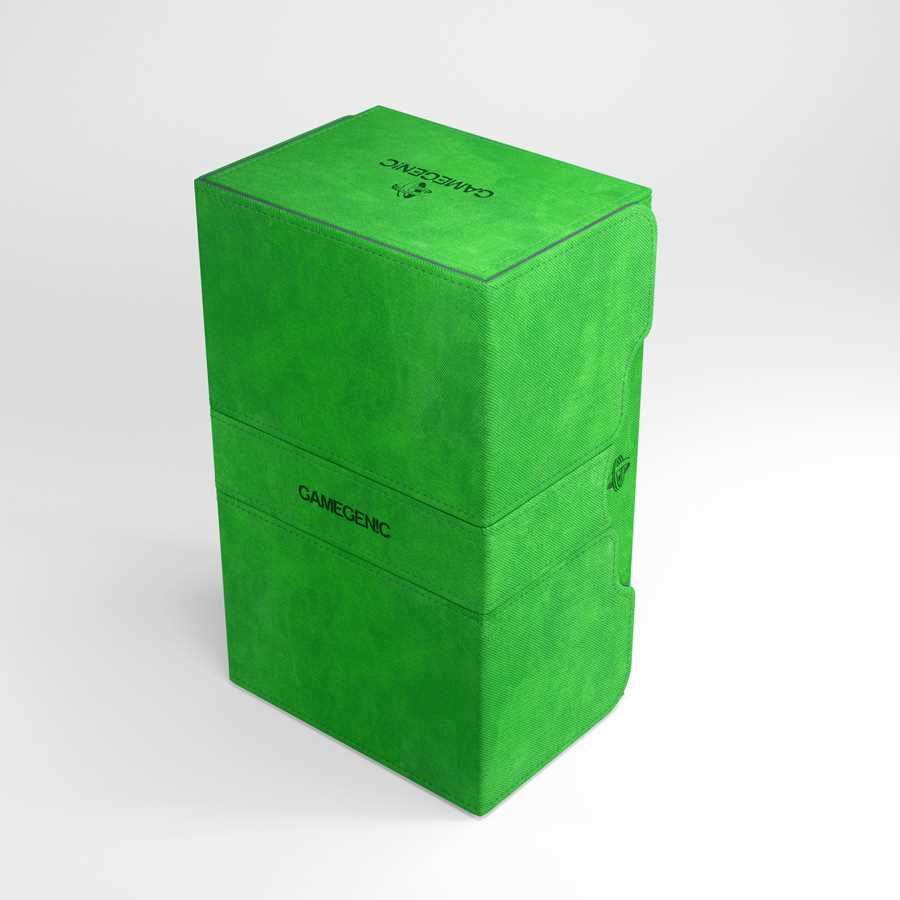 Gamegenic Stronghold 200+ Convertible Green Deck Box