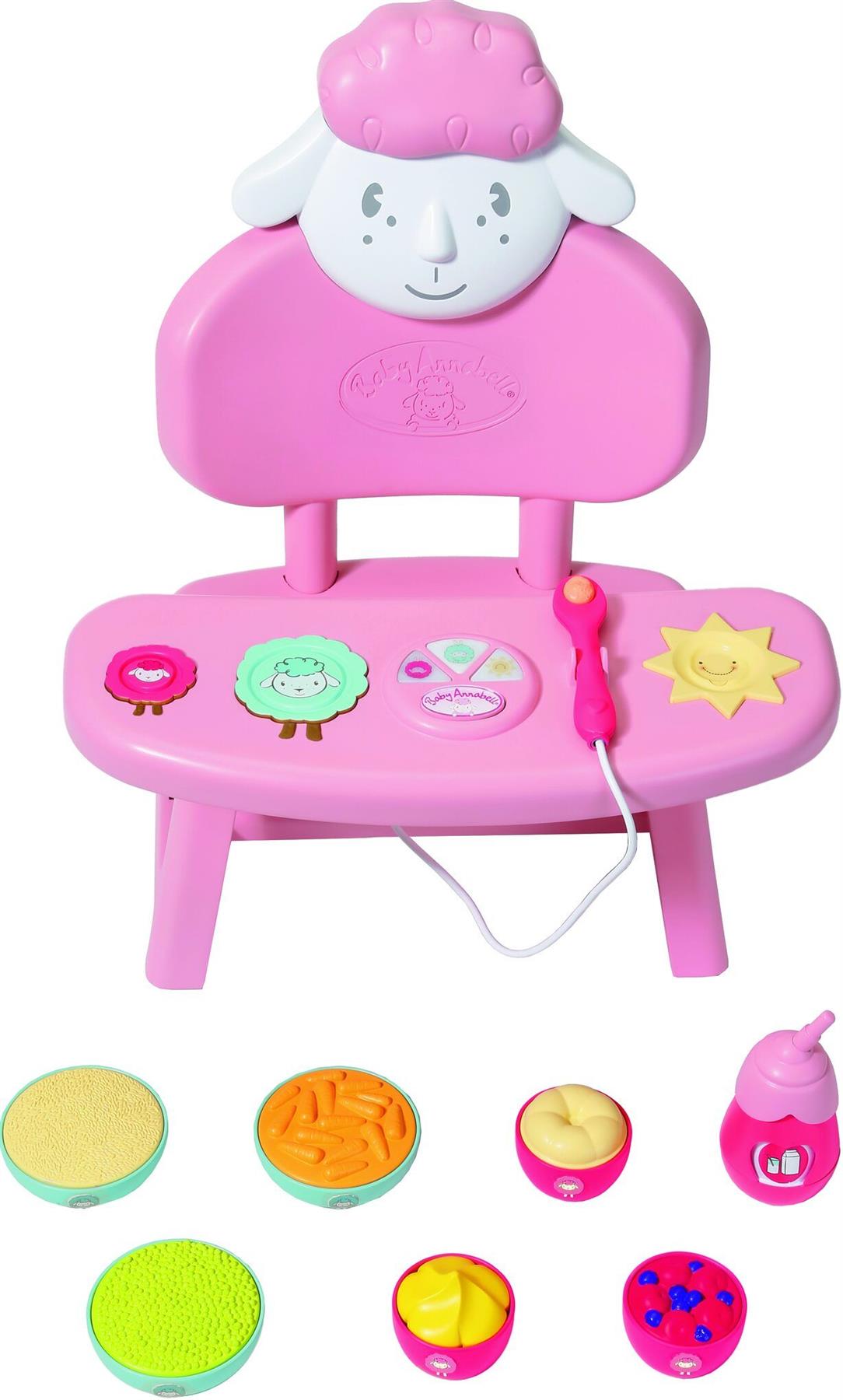 Baby Annabell Lunch Time Table