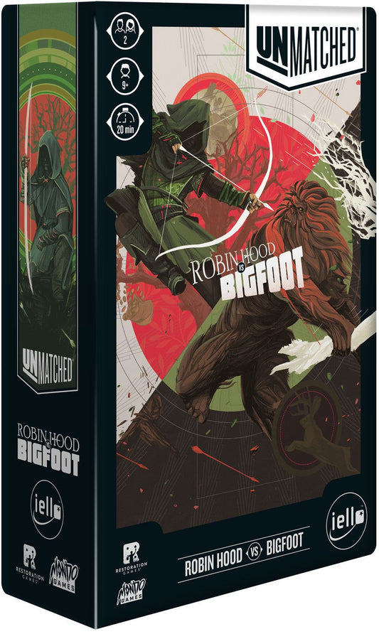 Unmatched: Robin Hood Vs Bigfoot Expansion Board Game	