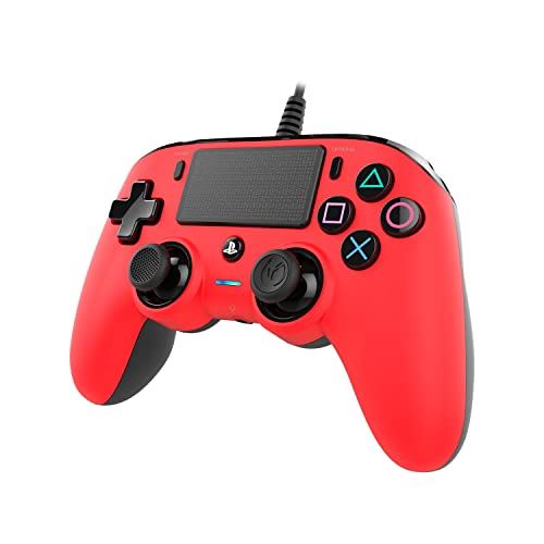 Nacon PS4 Wired Compact Controller Red Playstation 4