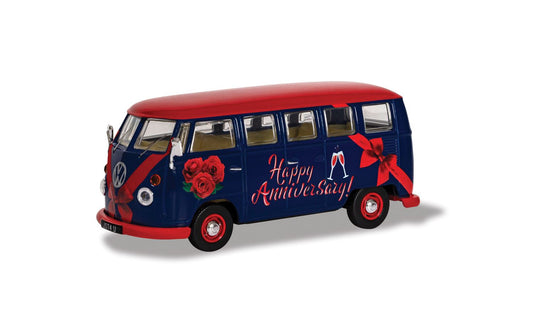 Corgi Volkswagen Campervan Happy Anniversary Diecast Model