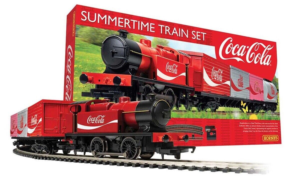 Hornby Summertime Coca-Cola Train Set
