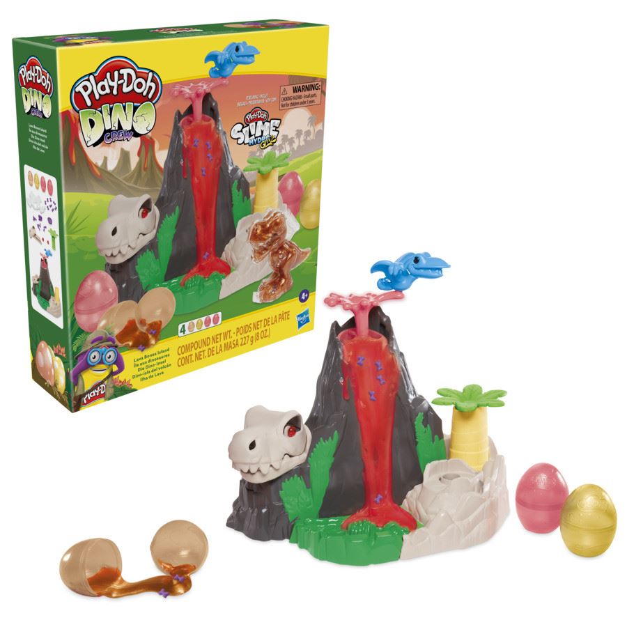 Play-Doh Lava Bones Island Playset