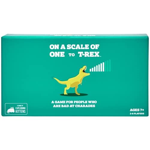 On A Scale of One to T-Rex Card Game
