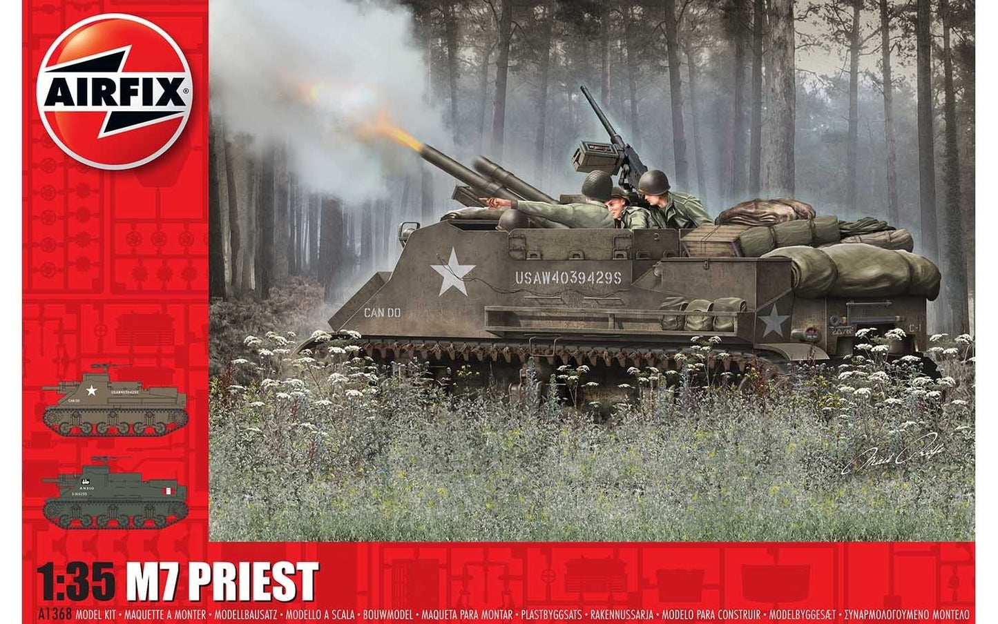 Airfix M7 Priest Model Kit