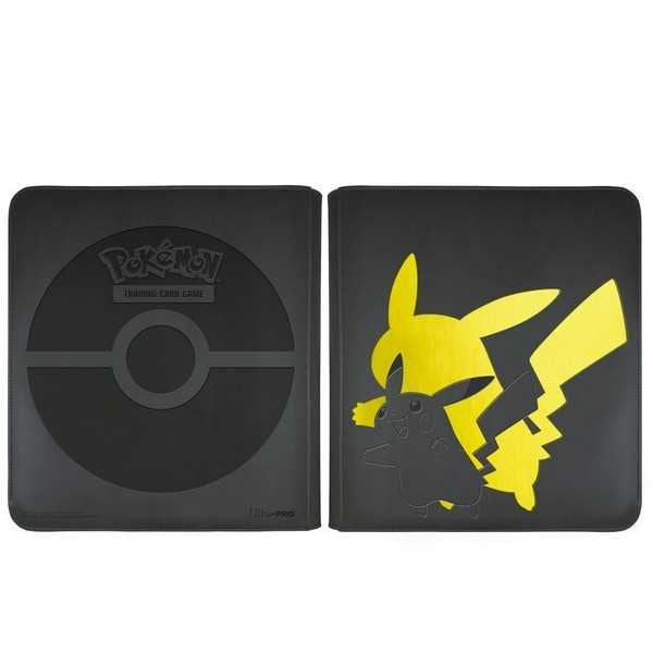 Ultra Pro Pokemon Elite Series Pikachu 12 Pocket Zippered PRO Binder