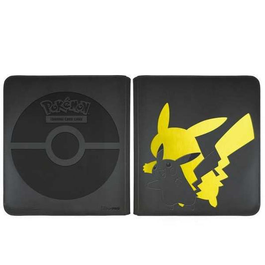 Ultra Pro Pokemon Elite Series Pikachu 12 Pocket Zippered PRO Binder
