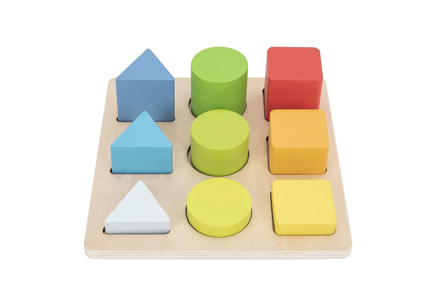 Tooky Toy Wooden Color and Shape Sorter