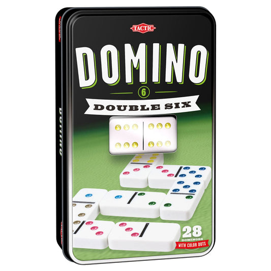Double 6 Domino Tin Board Game
