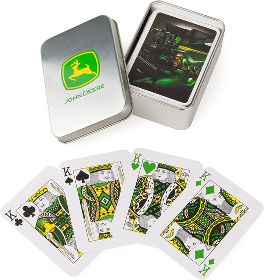 John Deere Playing Cards With Collector's Tin